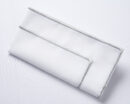 Monarch Napkin  |  White Silver