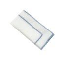 Monarch Napkin  |  White Blue