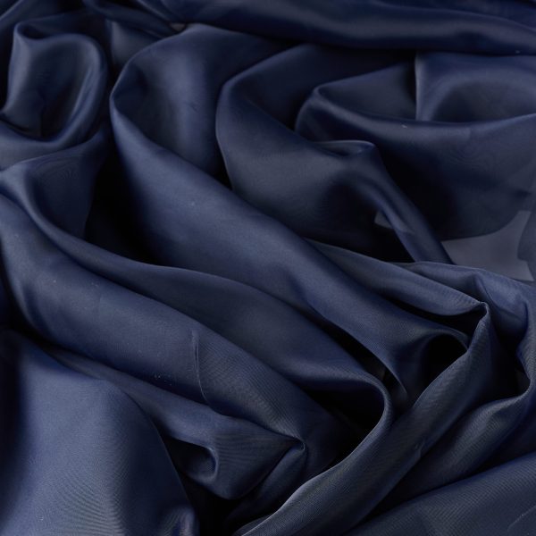 Voile Plain | Navy