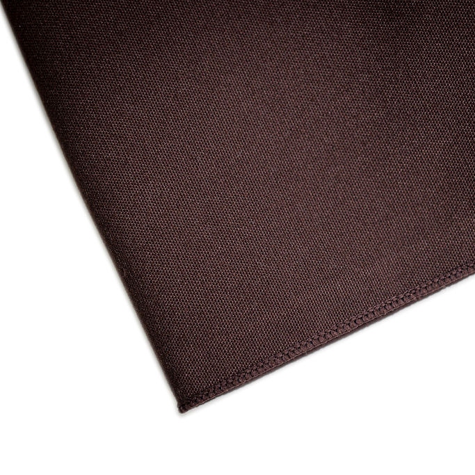 FLC Spun Poly Overlocked Napkin  |  Brown