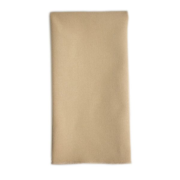 FLC Spun Poly Overlocked Napkin  |  Camel