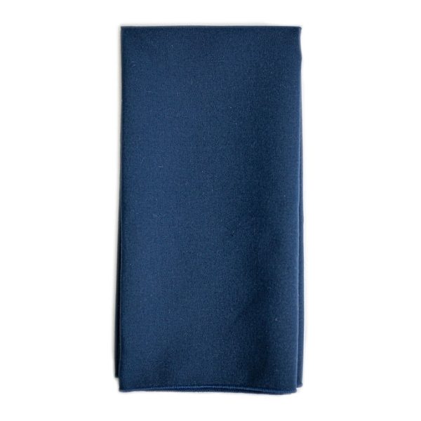 FLC Spun Poly Overlocked Napkin  |  Navy