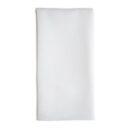 FLC Spun Poly Overlocked Napkin  |  White