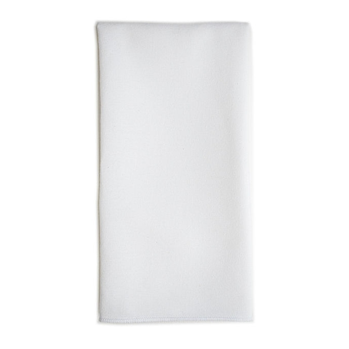 FLC Spun Poly Overlocked Napkin | White