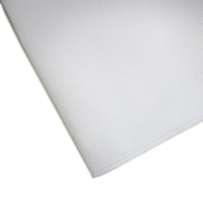 FLC Spun Poly Overlocked Napkin | White - Image 2