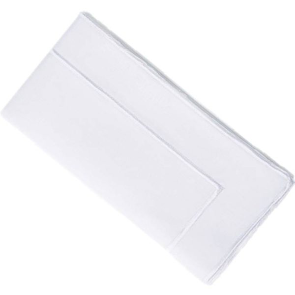 Monarch Napkin  |  White White