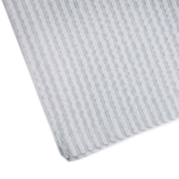 Seersucker Napkin | Flax - Image 2