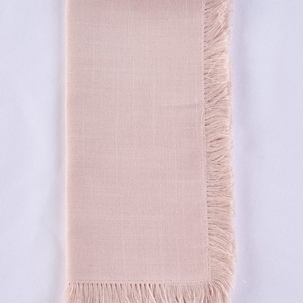 Fringe Napkin  |  Blush