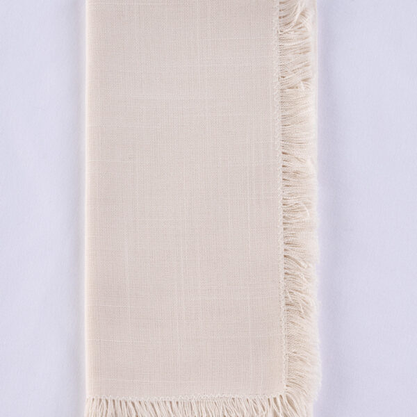 Fringe Napkin  |  Ivory