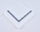 Vine Napkin  |  White Black