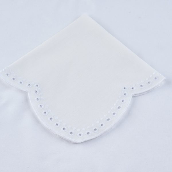 Scaloppini Napkin  |  White