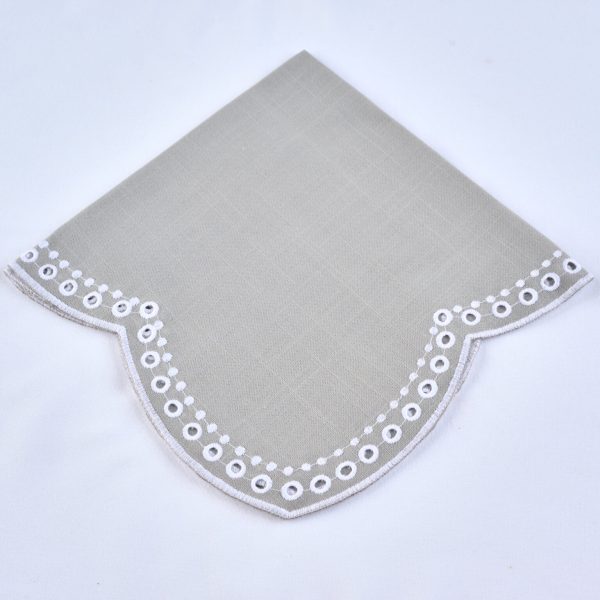 Scaloppini Napkin  |  Grey