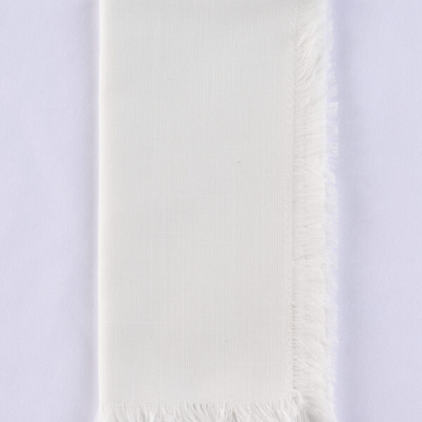 Fringe Napkin  |  White