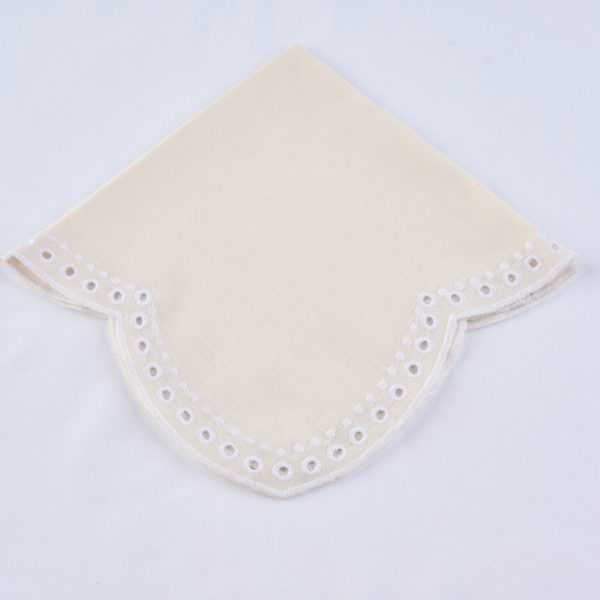 Scaloppini Napkin  |  Ivory