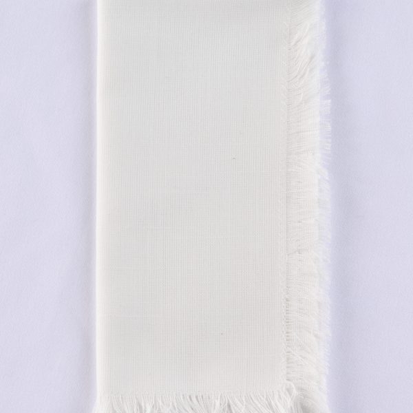 Fringe Napkin  |  White