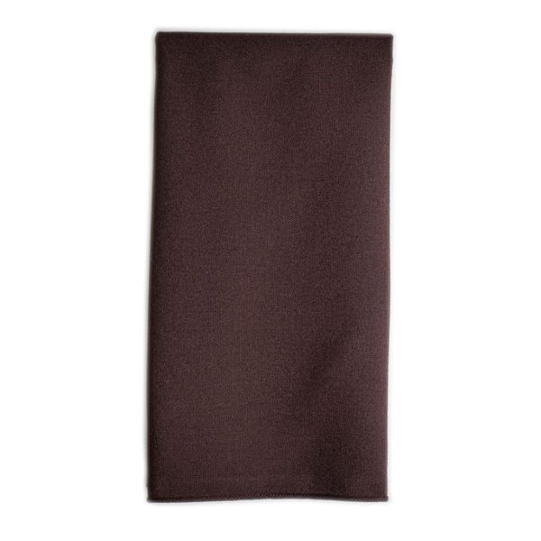 FLC Spun Poly Hemmed Napkin  |  Brown