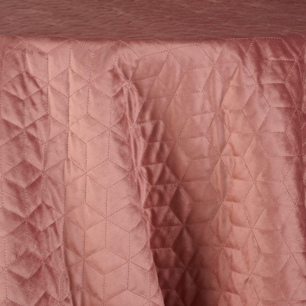 Quilted Velvet Honeycomb | Canyon Rose