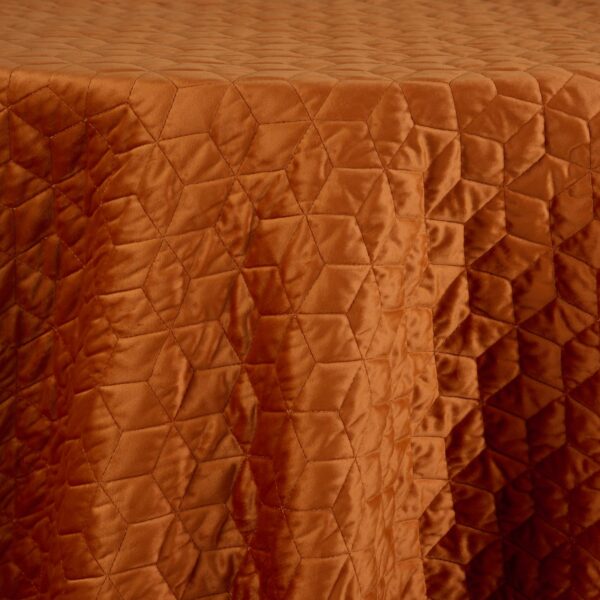 Quilted Velvet Honeycomb | Copper