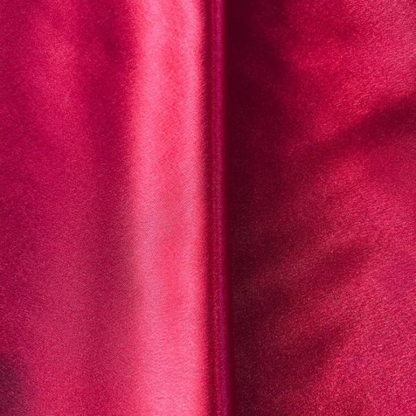 Crepe Back Satin | Red
