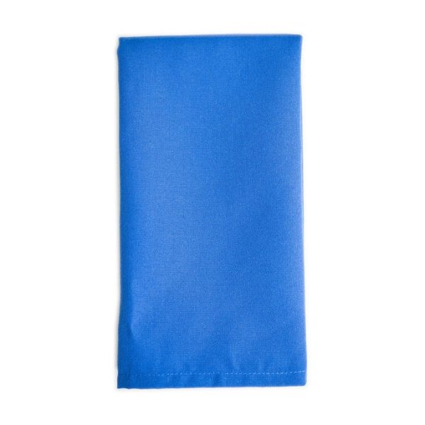 FLC Spun Poly Hemmed Napkin  |  Royal
