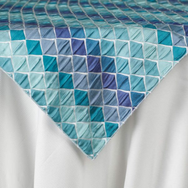 Valentina Tablecloth  |  Aquamarine