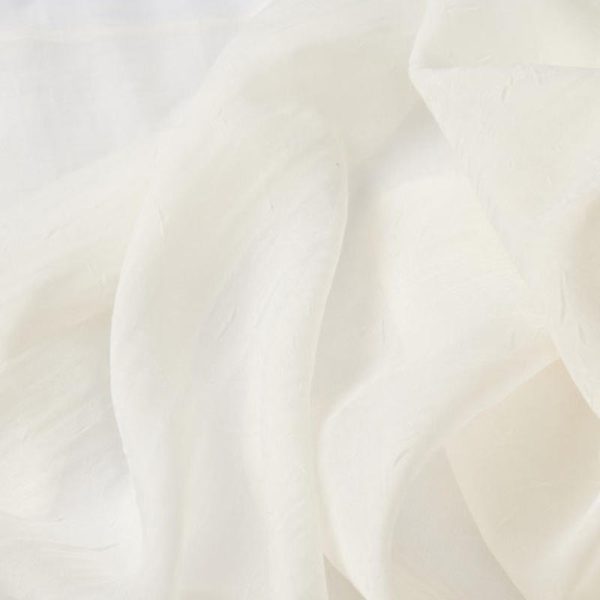 Voile Crushed FR | Ivory
